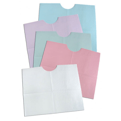 TIDI Products, LLC TIDI Products LLC 917901 Contour Bib 18" x 22" 3-Ply White Supplies reLink Medical