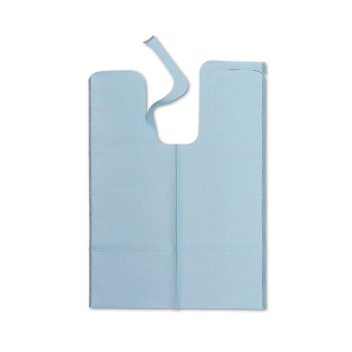 TIDI Products, LLC TIDI Products LLC 980966 Bib 20" x 29" Die Cut Neck Blue X-Large Supplies reLink Medical