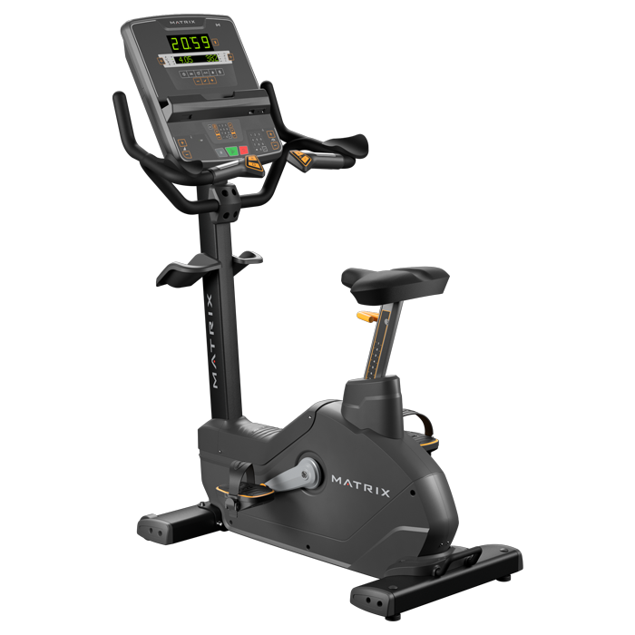 Matrix Fitness U-ES-LED Endurance Upright Cycle w/LED Console 6.9"