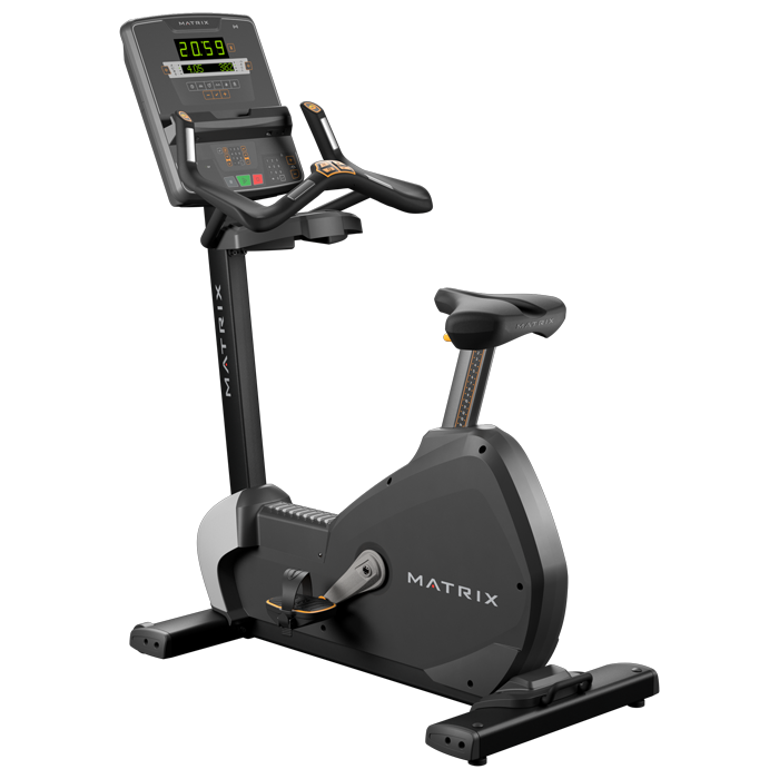 Matrix Fitness Matrix Fitness U-PS-LED Permance Upright Cycle with Large Number Fitness and Rehab Equipment reLink Medical