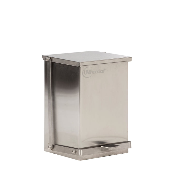 UMF Medical UMF Medical SS1473 Waste Receptacle Step-On Stainless Steel 24 Medical Furniture reLink Medical