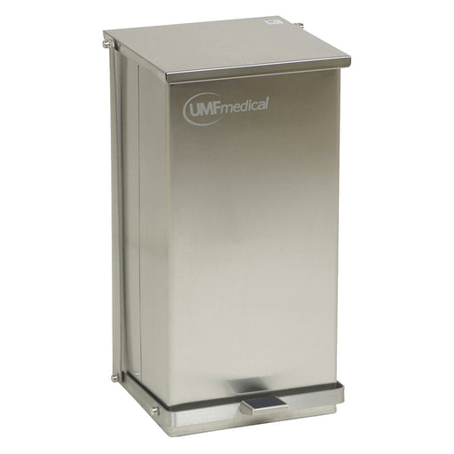 UMF Medical UMF Medical SS1475 Waste Receptacle Step-On Stainless Steel 48 Medical Furniture reLink Medical