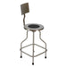 UMF Medical UMF Medical SS6700NC Revolving Stool Stainless Steel with Back & Medical Furniture reLink Medical