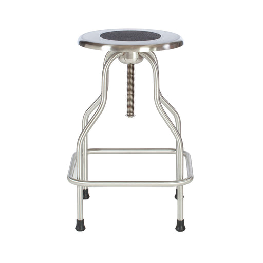 UMF Medical UMF Medical SS6701 Revolving Stool Stainless Steel with Ring Foot Medical Furniture reLink Medical