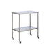 UMF Medical UMF Medical SS8012 Instrument Table with Shelf Stainless Steel 18" Medical Furniture reLink Medical