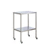 UMF Medical UMF Medical SS8018 Instrument Table with Shelf Stainless Steel 16" Medical Furniture reLink Medical