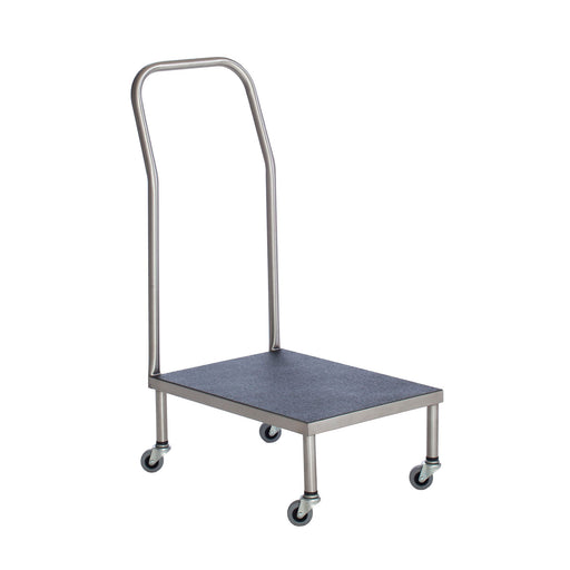 UMF Medical UMF Medical SS8381 Foot Stool Transport Cart Stainless Steel 20 Medical Furniture reLink Medical