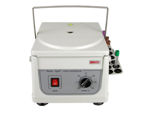 Unico Unico C826 Centrifuge Porta-Spin Portable 12 VDC Fixed Speed 3700 Supplies reLink Medical