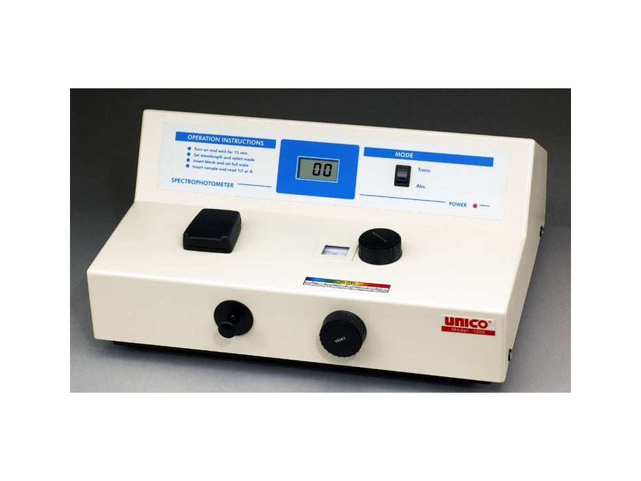 Unico Unico S-1000 Spectrophotometer 20 nm Bandpass Wavelength Range Clinical Lab reLink Medical