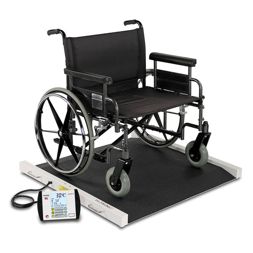 Detecto Detecto BRW1000 Wheelchair Scale Portable Digital 1000 lb x .2 lb Scales reLink Medical