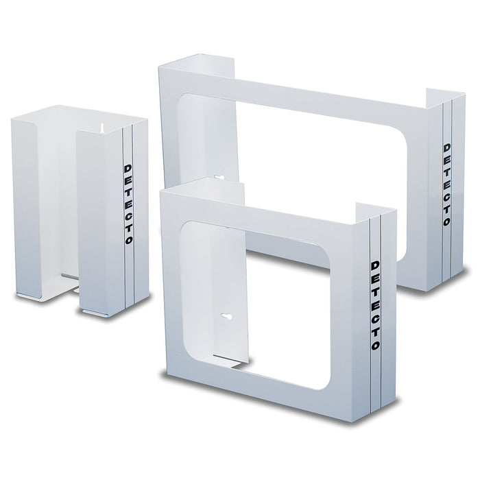 Detecto Detecto GH3 Glove Box Holder Wall Mount 3 Boxes Supplies reLink Medical