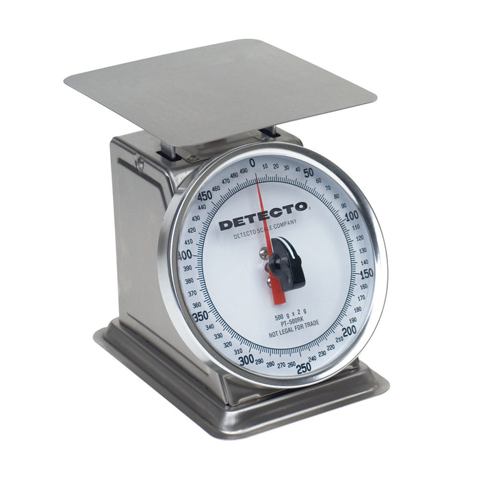 Detecto Detecto PT-500SRK Top Loading Rotating Dial Scale 5.75" X 5.75" 500 Supplies reLink Medical