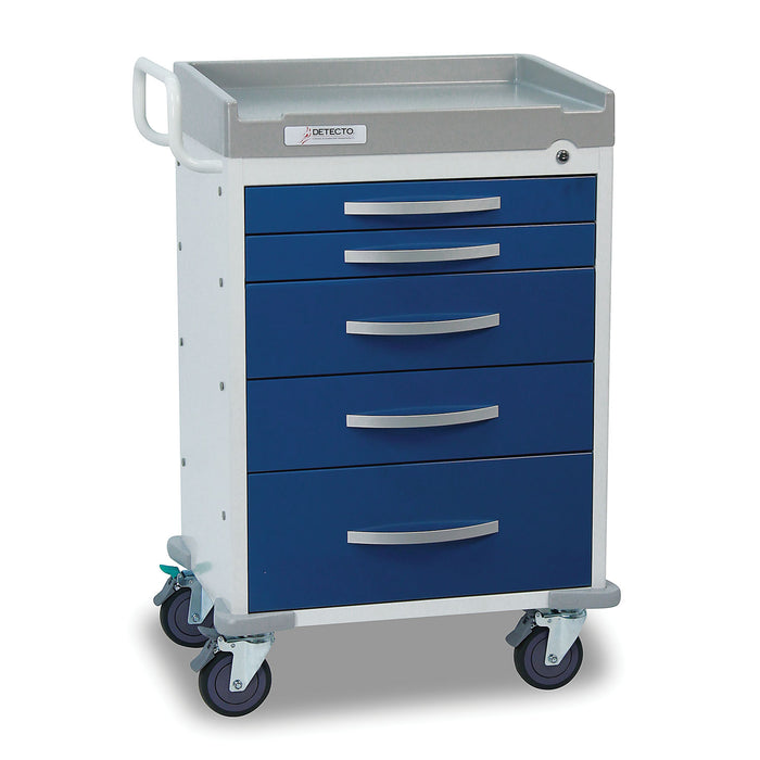 Detecto Detecto RC33669BLU Detecto Rescue Series Anesthesiology Medical Cart Supplies reLink Medical