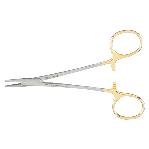 Integra Miltex Integra Miltex 8-8A-TCM Halsey Needle Holder 5" Serrated Supplies reLink Medical