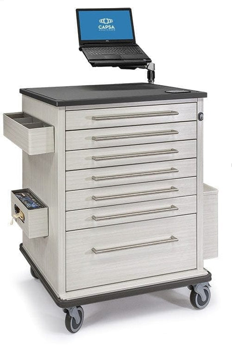 Capsa Healthcare Capsa Healthcare VE4AP-C-BC-D601-STK Cart Medication VE4AP Core Supplies reLink Medical