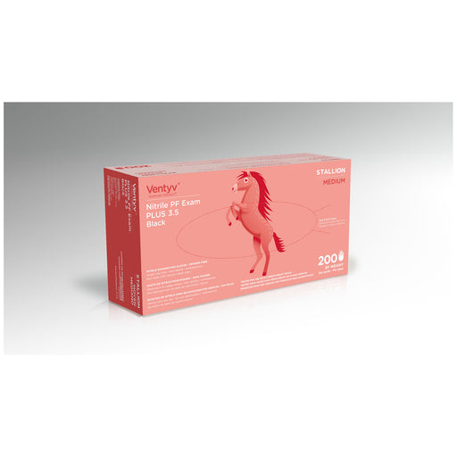 Ventyv Ventyv 10320107 Glove Exam Nitrile Plus Stallion Powder-Free Supplies reLink Medical