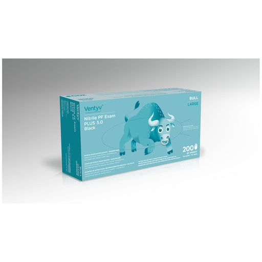 Ventyv Ventyv 10321108 Glove Exam Nitrile Plus Bull Powder-Free Large Supplies reLink Medical
