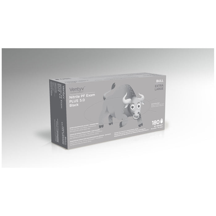 Ventyv 10322108 Glove Exam Nitrile Plus Bull Powder-Free