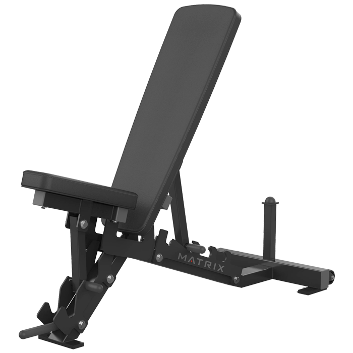 Matrix Fitness Matrix Fitness VY-D85A Varsity Multi-Adjustable Bench 57" x 22.75" x Fitness and Rehab Equipment reLink Medical