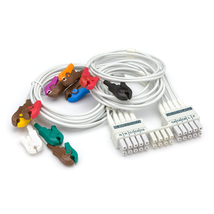 Hillrom Hillrom 9293-047-70 Leadwire Set Short 10 Wire with AHA Cables reLink Medical