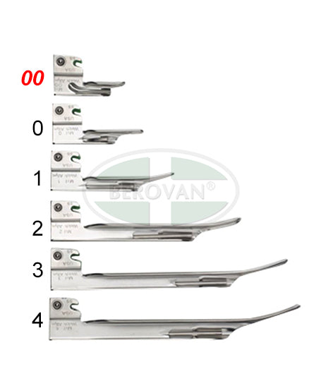 Hillrom Hillrom 68065 Miller Halogen Fiber Optic Blade Size Surgical Instruments reLink Medical