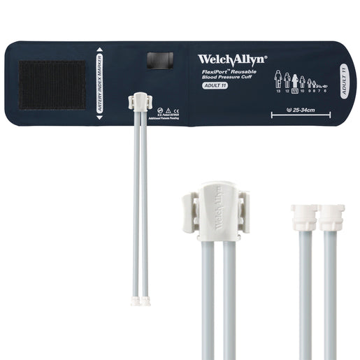 Hillrom Hillrom REUSE-11L-2SC Cuff Reusable Screw Connector 2-Tube Adult Cables reLink Medical