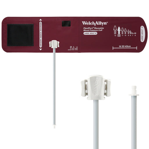 Hillrom Hillrom REUSE-12-1HP Cuff Reusable Bayonet Connector 1-Tube Large Cables reLink Medical