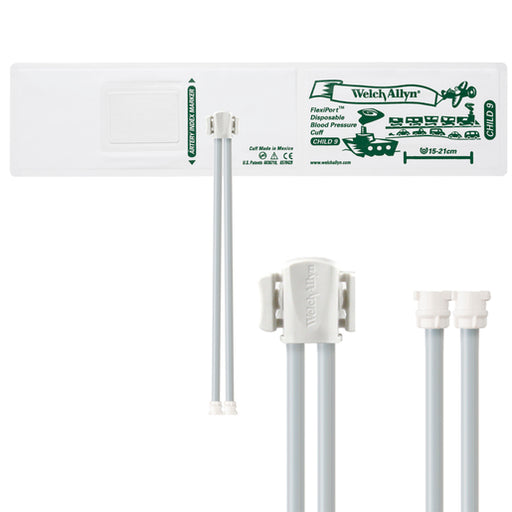 Hillrom Hillrom SOFT-09-2SC Cuff Soft Screw Connector 2-Tube Child Cables reLink Medical