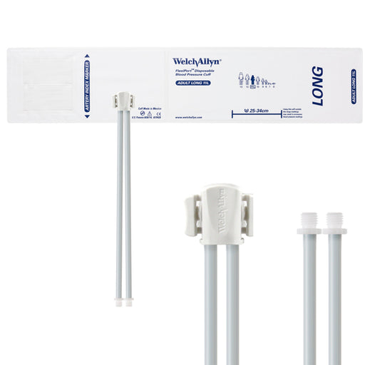 Hillrom Hillrom SOFT-11L-2SC Cuff Soft Screw Connector 2-Tube Adult Cables reLink Medical