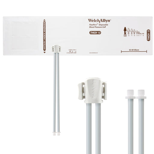 Hillrom Hillrom SOFT-13-2SC Cuff Soft Screw Connector 2-Tube Thigh Cables reLink Medical