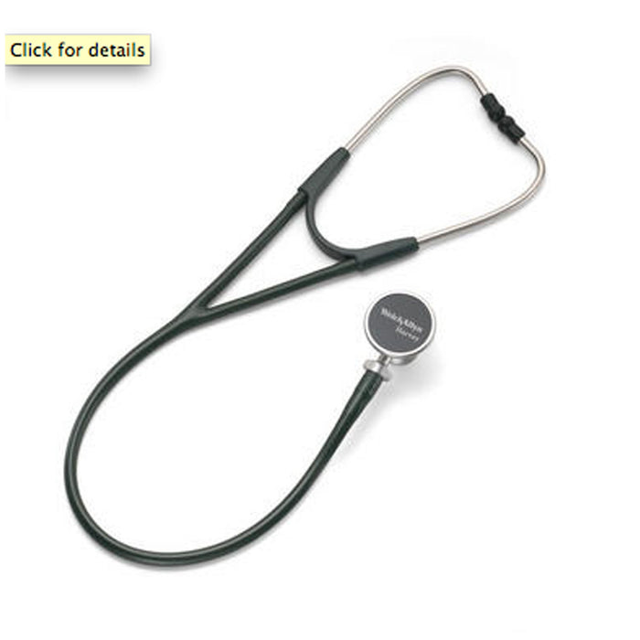 Hillrom Hillrom 5079-328 Harvey Deluxe Double Head Stethoscope est Green Diagnostic Exam Equipment reLink Medical
