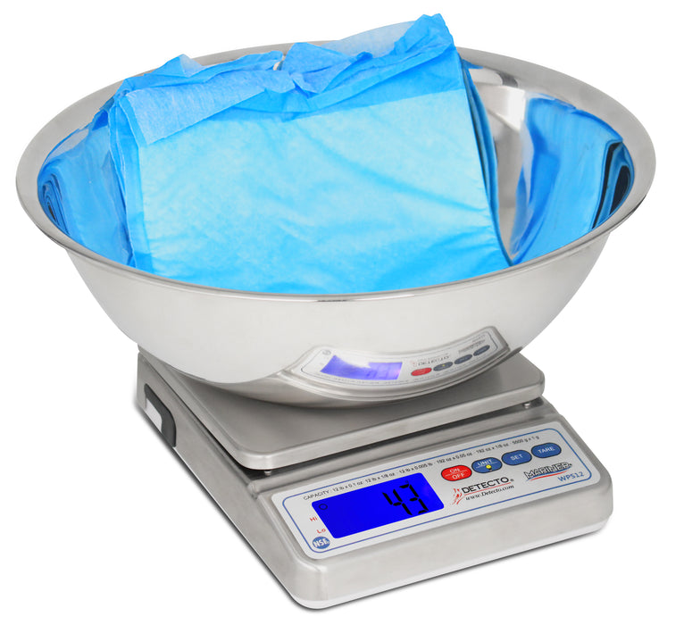 Detecto Detecto WPS12UT Digital Scale with Utility Bowl Scales reLink Medical