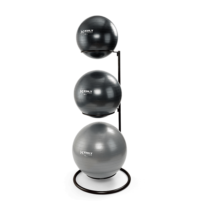 Matrix Fitness Matrix Fitness MXXT-RACK-ST-BALL-03 Exercise Ball Rack Stability 3 Fitness and Rehab Equipment reLink Medical