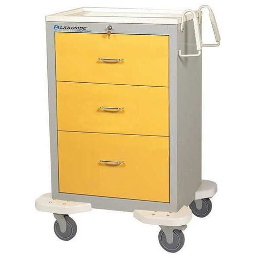 Lakeside Manufacturing, Inc. Lakeside Manufacturing Inc. C-330-K-1Y Cart 3 Drawer Drawer Medical Furniture reLink Medical