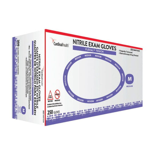 Cardinal Health Cardinal Health 88RT05XL Flexal Touch Nitrile Exam Gloves XL Blue Supplies reLink Medical