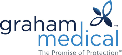 Graham Medical Graham Medical 70320N Drape Sheet 40" x 48", White/Blue, 100/cs Supplies reLink Medical