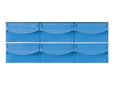 Capsa Healthcare Capsa Healthcare FG9M3833 Bin Kit Locking Blue Small Drawers Supplies reLink Medical