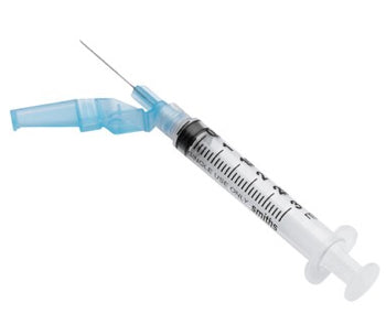 ICU Medical ICU Medical 4236 Luer Lock Syringe 3mL 23G x 1" Needle Hub Color Supplies reLink Medical
