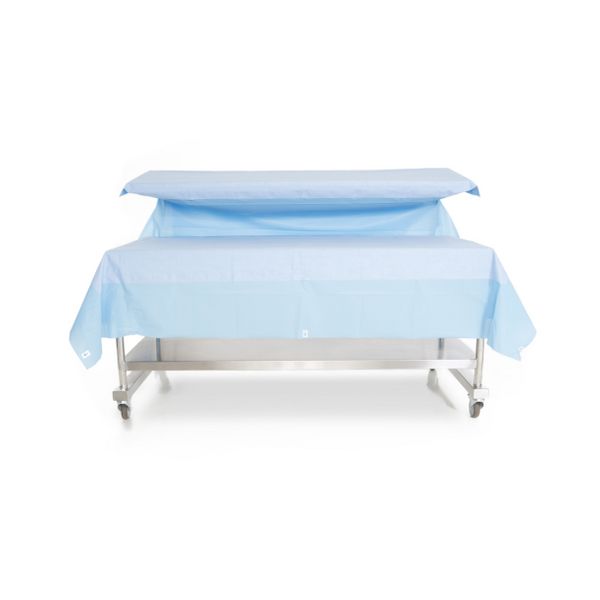 O&M Halyard O&M Halyard 29273NS Back Table Cover Heavy Duty Padded Fan Fold Supplies reLink Medical