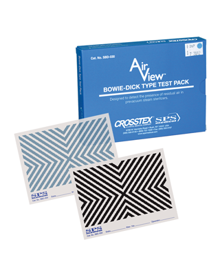 Crosstex International Crosstex International MBD030 AirView II Bowie-Dick Type Test Pack Supplies reLink Medical