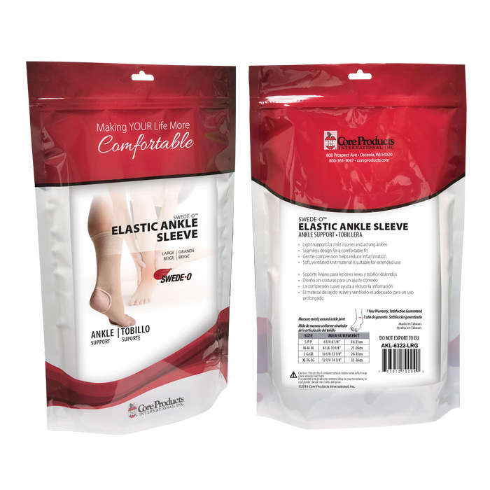 Core Products Core Products AKL-6371-WH-LRG Air/ Gel Ankle Splint Large Supplies reLink Medical
