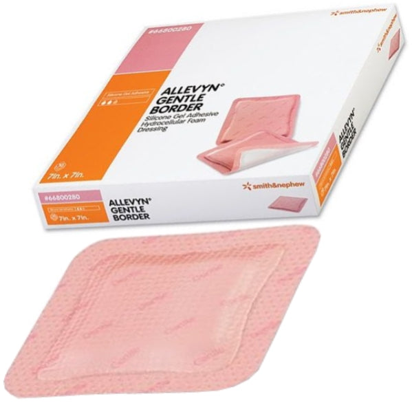 Smith & Nephew Smith & Nephew Inc. 66800900 Allevyn Gentle Border Dressing 10 x 20 Supplies reLink Medical