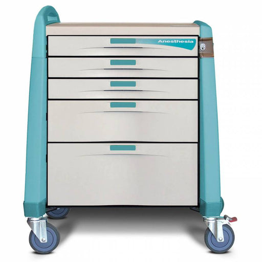 Capsa Healthcare Capsa Healthcare AM-AN-CMP-KEY-GR Avalo Medical Cart Anesthesia Supplies reLink Medical