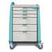Capsa Healthcare Capsa Healthcare AM-AN-STD-ALOK-G Avalo Medical Cart Anesthesia Supplies reLink Medical