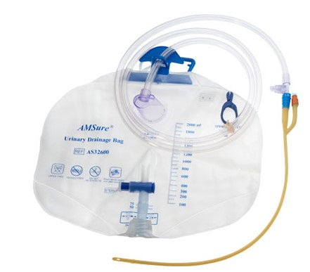 Amsino International, Inc. Amsino AS89318 Foley Catheter Silicone Coated Supplies reLink Medical