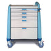 Capsa Healthcare Capsa Healthcare AM8MC-LCB-A-DR121 Compact Cart 36" H X 24" D X 31" Medical Furniture reLink Medical