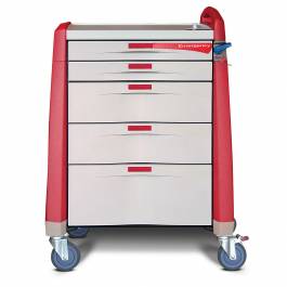 Capsa Healthcare Capsa Healthcare AM9MC-EY-N-DR031 Intermediate Cart 39.5" H x  24" D Medical Furniture reLink Medical