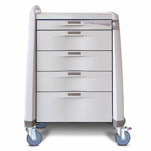 Capsa Healthcare Capsa Healthcare AM9MC-ER-K-DR411 Intermediate Cart 39.5" H X 24" D Medical Furniture reLink Medical