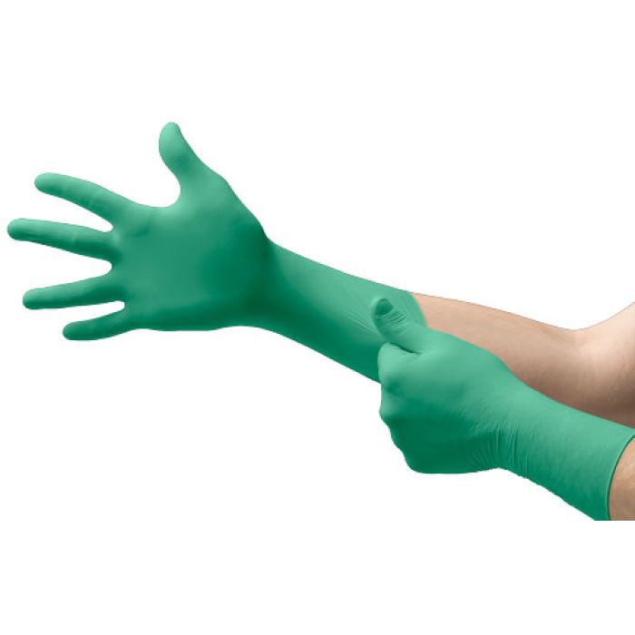 Ansell Ansell 556082 Cleanroom Glove Nitrile X-Large Green Powder-Free Supplies reLink Medical