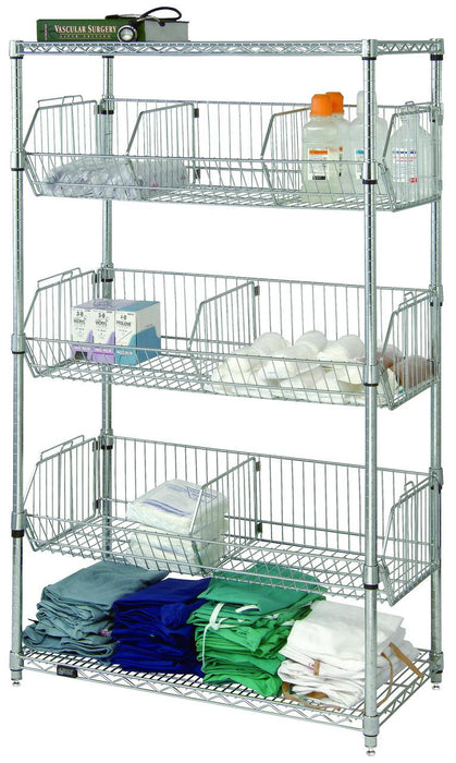 Quantum Medical Quantum Medical 1836BC6C Basket Unit 18"W x 36"L x Supplies reLink Medical